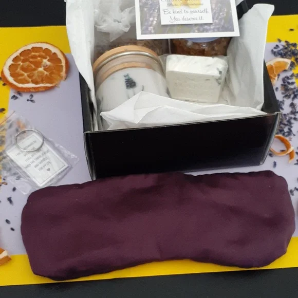 Positive Vibes Self care kit- Relaxing Lavender  Handcrafted - Picture 4 of 13